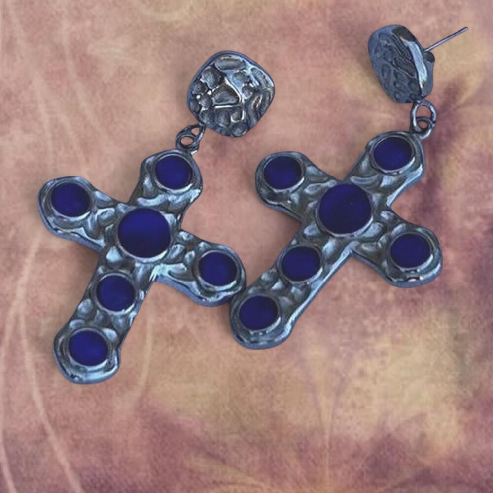 the allegra earrings <33 designed by me :) stainless steel & agate stones
